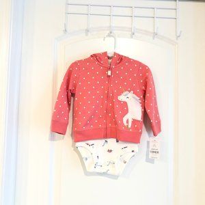 NWT: CARTER'S BABY GIRL 3-Piece Jacket Set